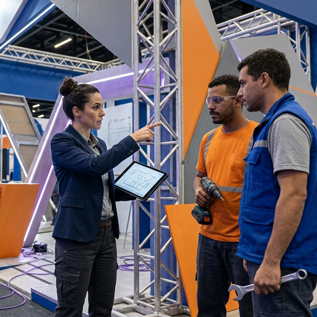 Expertise em estandes