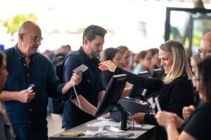 Credenciamento de visitantes na BFSHOW