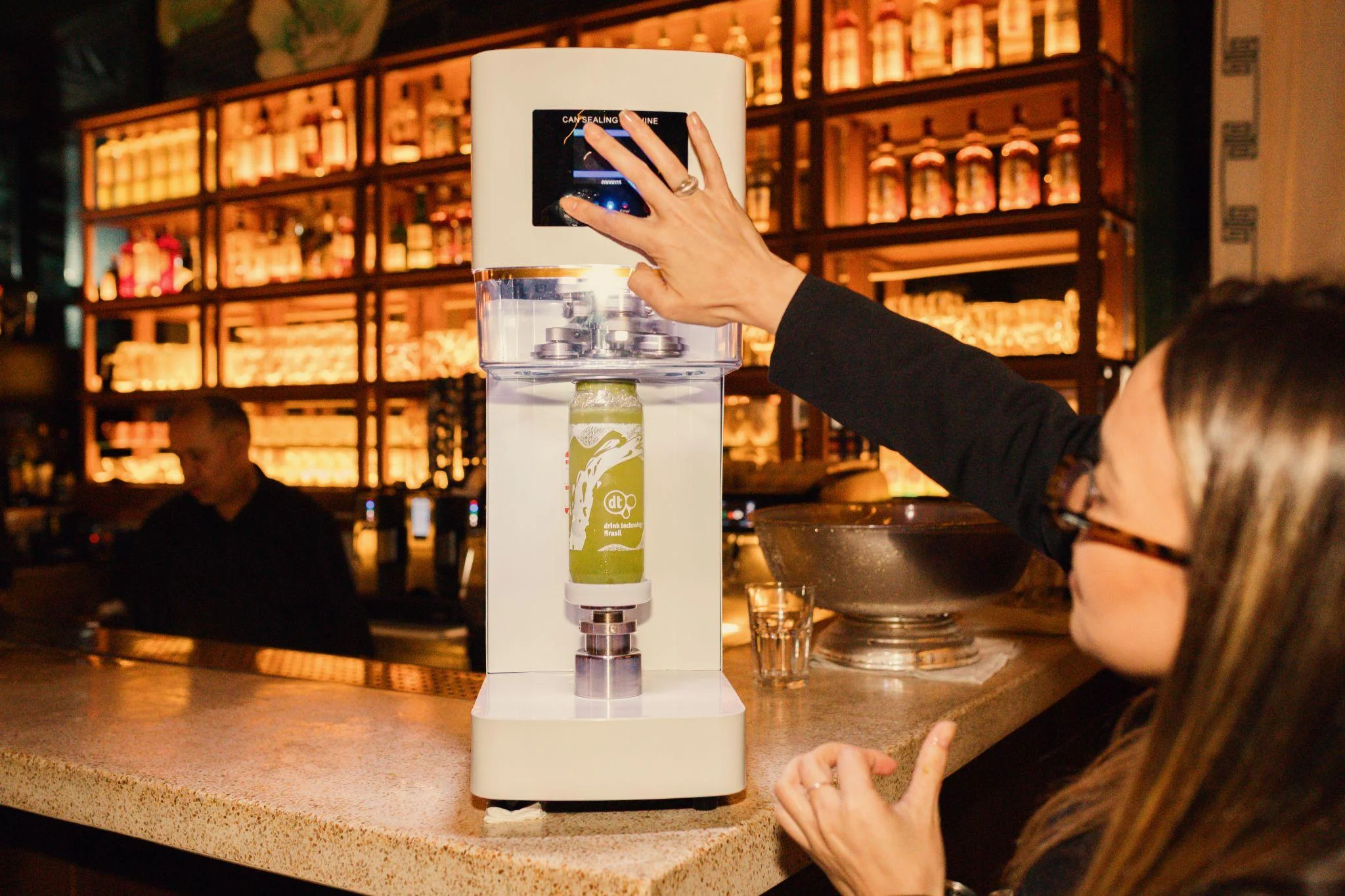 Beverage filling equipment presented during the launch event
