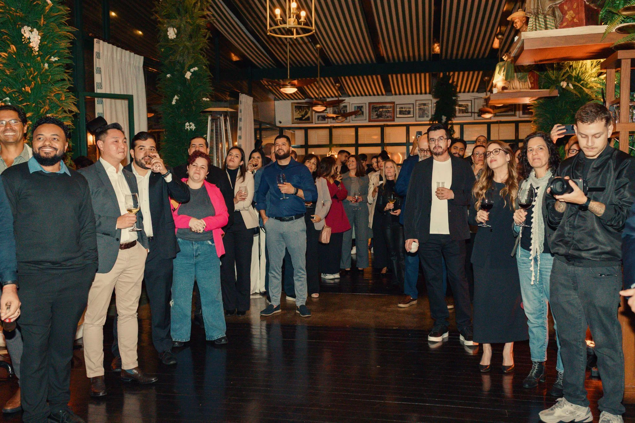 Audience at the official launch of drink technology Brasil in São Paulo